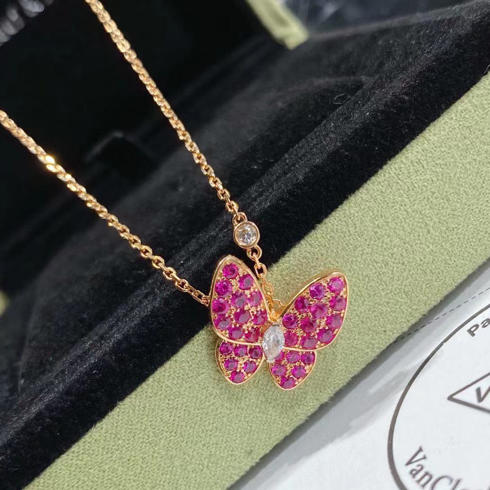 Van Cleef & Arpels Two Butterfly pendant - PerfectKickZ