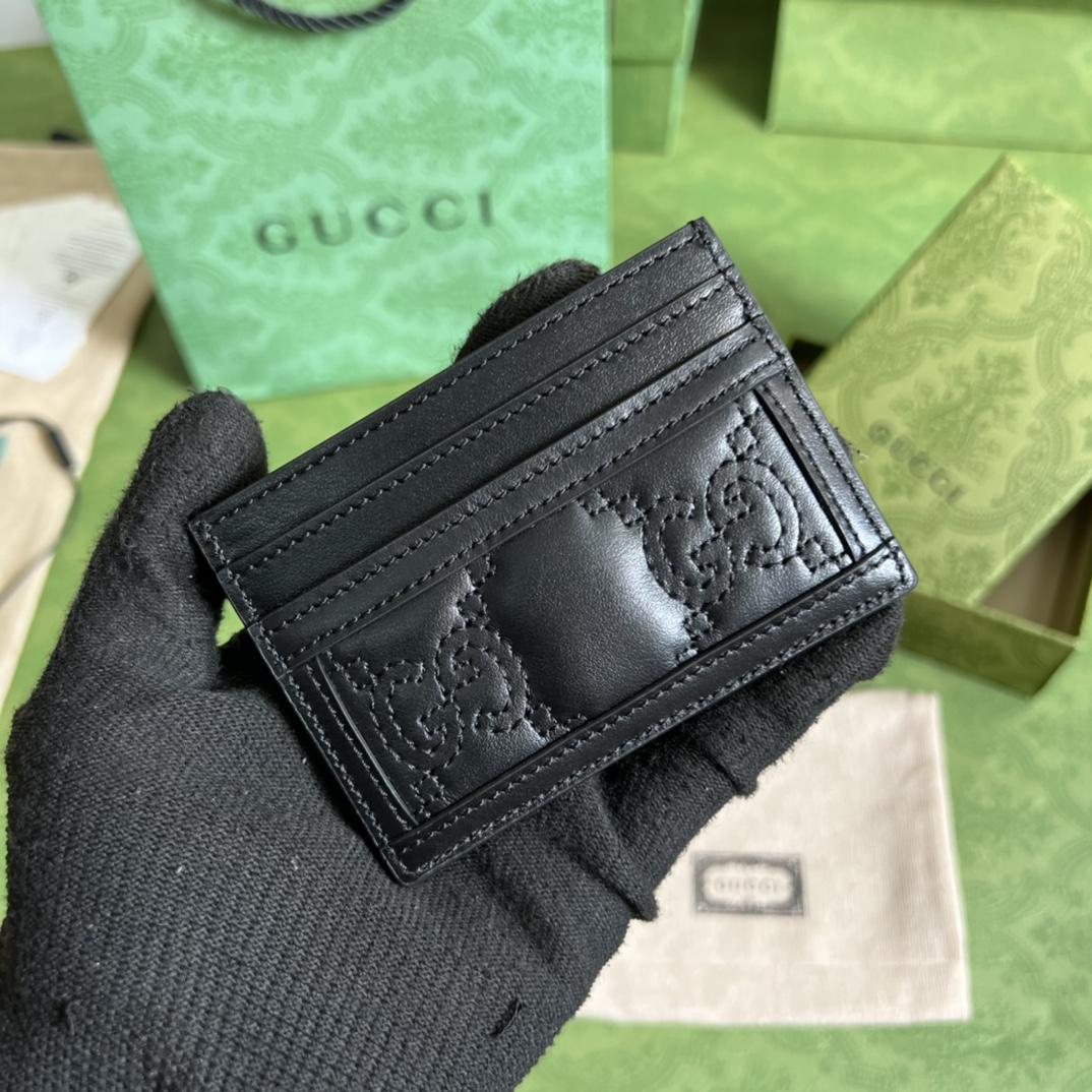 Gucci GG Matelasse Card Case - PerfectKickZ