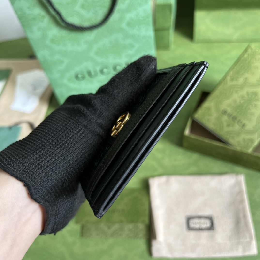 Gucci GG Matelasse Card Case - 
