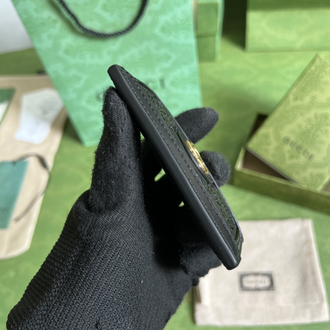 Gucci GG Matelasse Card Case - 