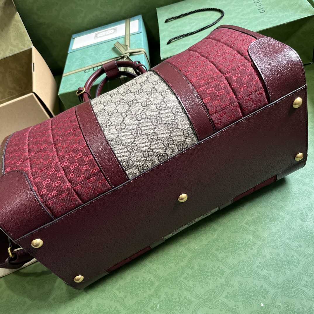 Gucci Mini GG Canvas Small Duffle Bag (44x 28.5x 24.5cm) - PerfectKickZ