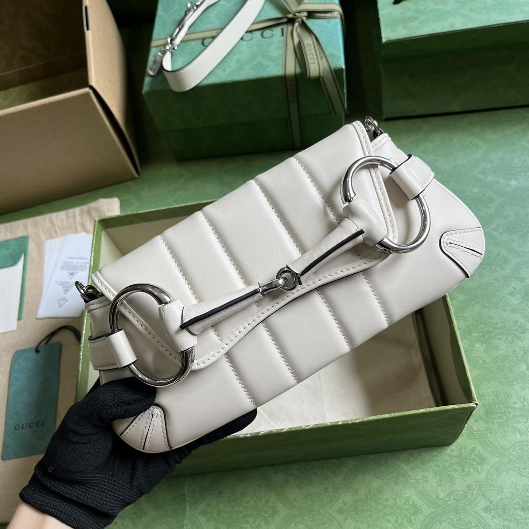 Gucci Horsebit Chain Small Shoulder Bag (27x 11.5x 5cm) - PerfectKickZ