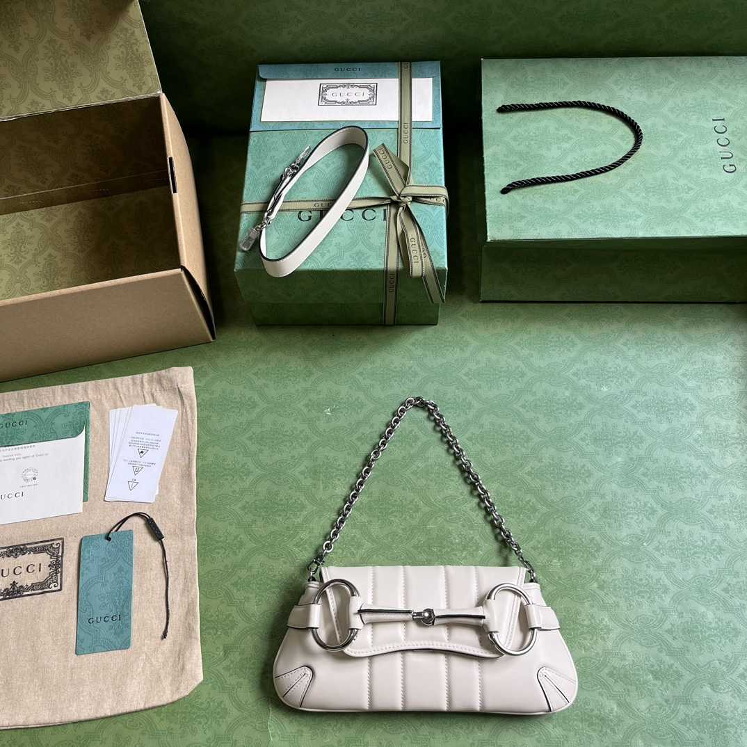 Gucci Horsebit Chain Small Shoulder Bag (27x 11.5x 5cm) - PerfectKickZ