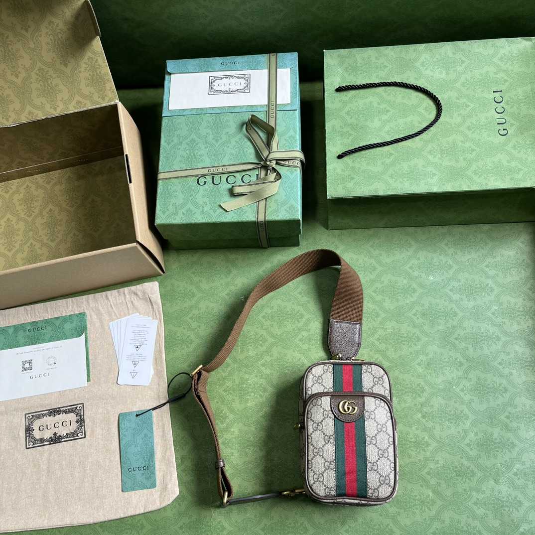 Gucci Ophidia GG Mini Bag (12x 18x 6.9cm) - PerfectKickZ