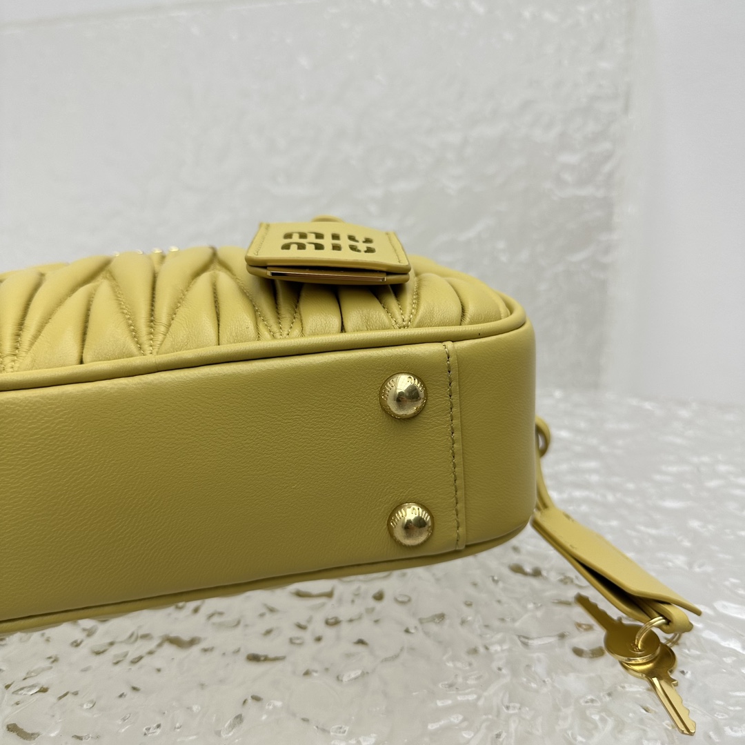 Miu Miu Matelassé Nappa Leather Top-handle Bag - PerfectKickZ