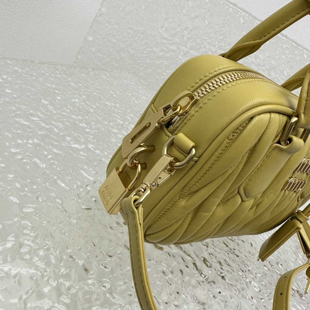 Miu Miu Matelassé Nappa Leather Top-handle Bag - PerfectKickZ