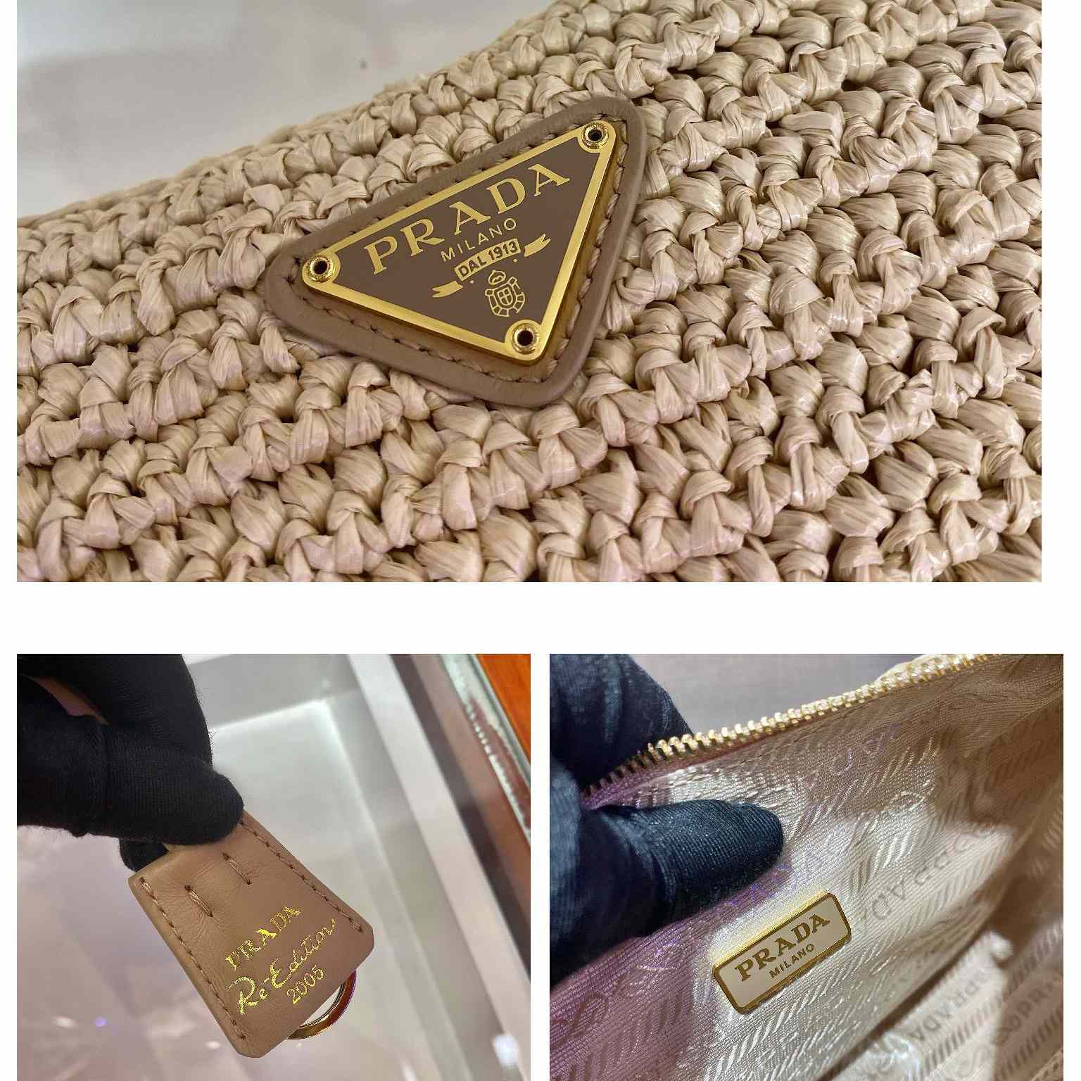 Prada Raffia Bag - PerfectKickZ