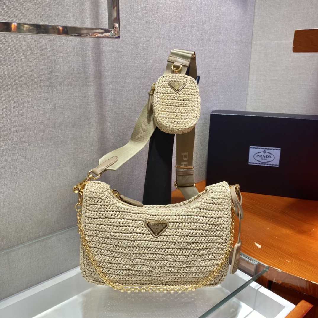 Prada Raffia Bag - PerfectKickZ