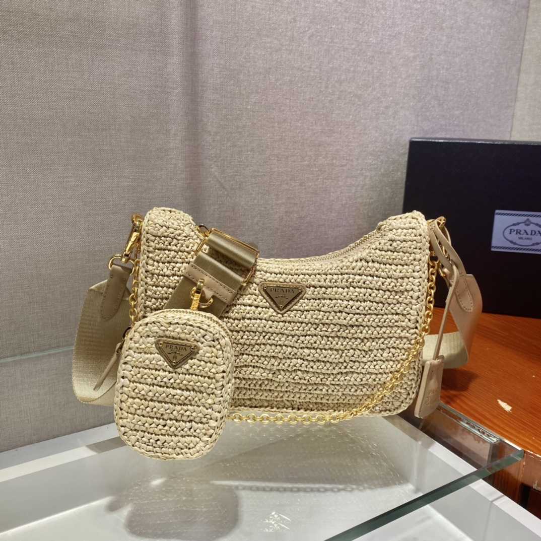 Prada Raffia Bag - PerfectKickZ