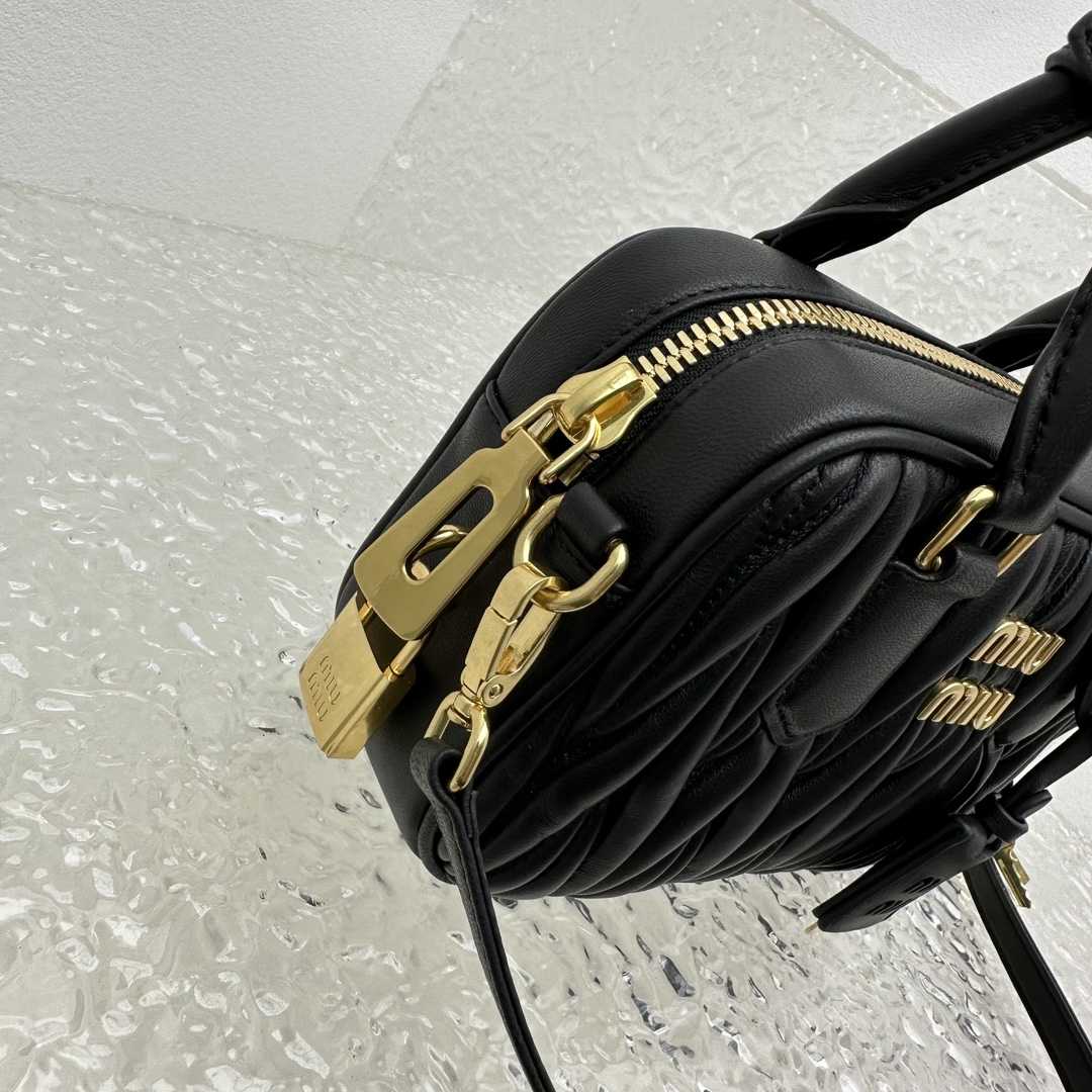 Miu Miu Matelassé Nappa Leather Top-handle Bag - PerfectKickZ