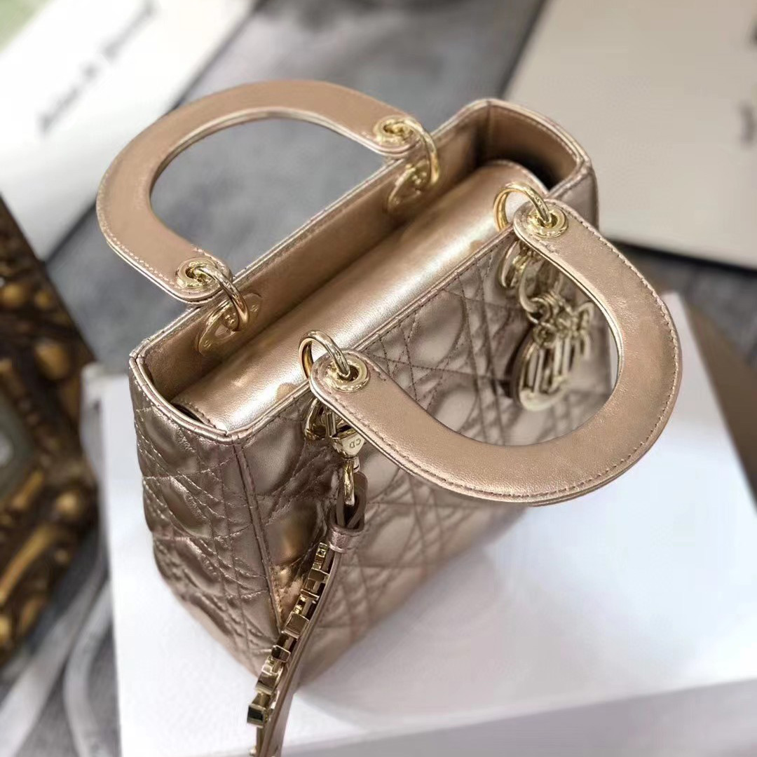 Dior Lady D-Joy Bag(20 x 16.5 x 8cm) - PerfectKickZ