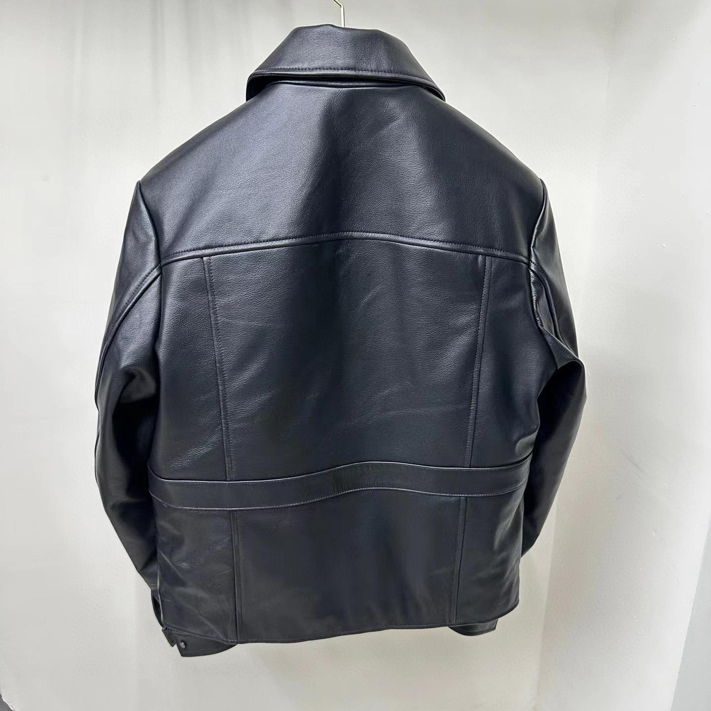 Louis Vuitton Monogram Leather Trucker Jacket   1AAUY8 - PerfectKickZ