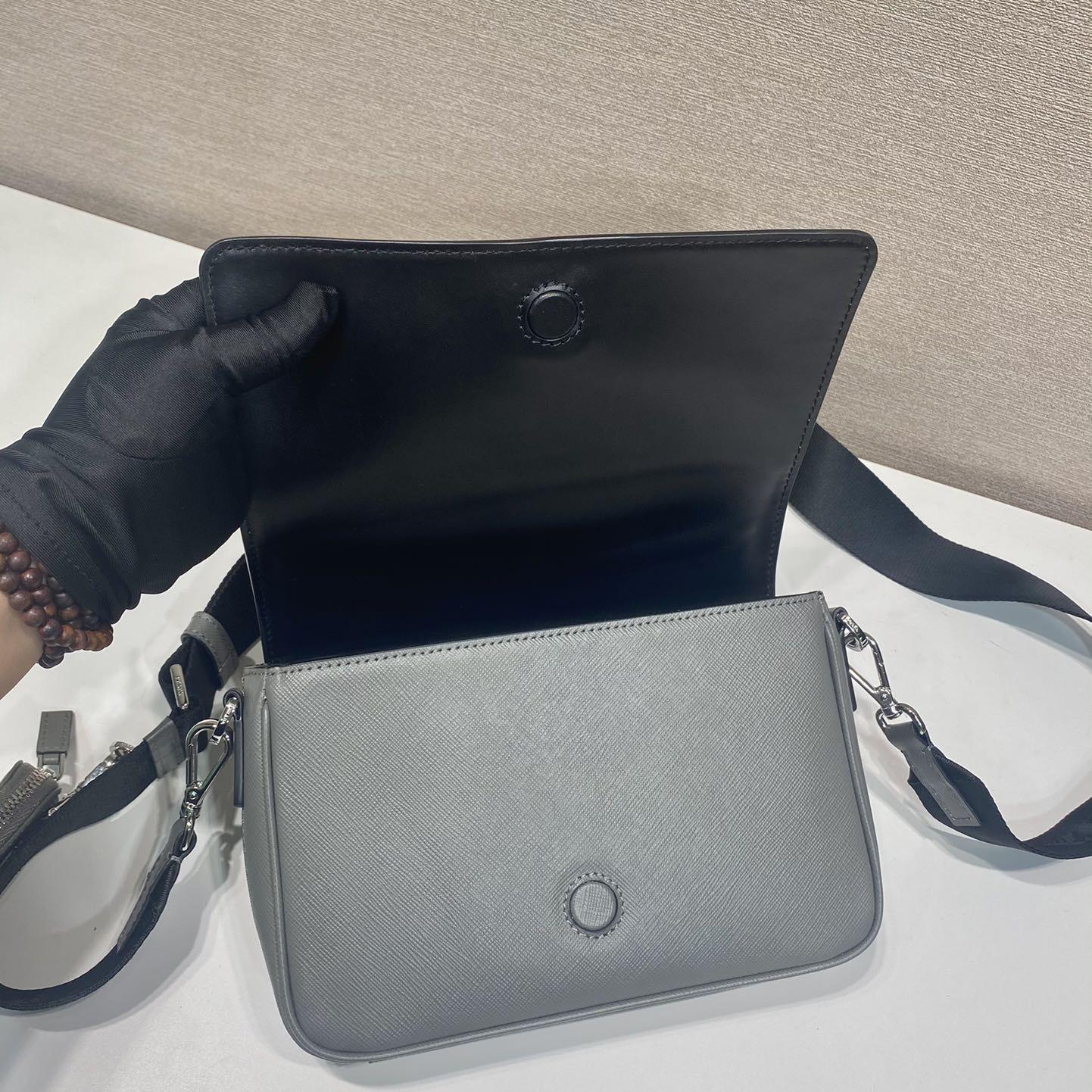 Prada Saffiano Leather Shoulder Bag - PerfectKickZ