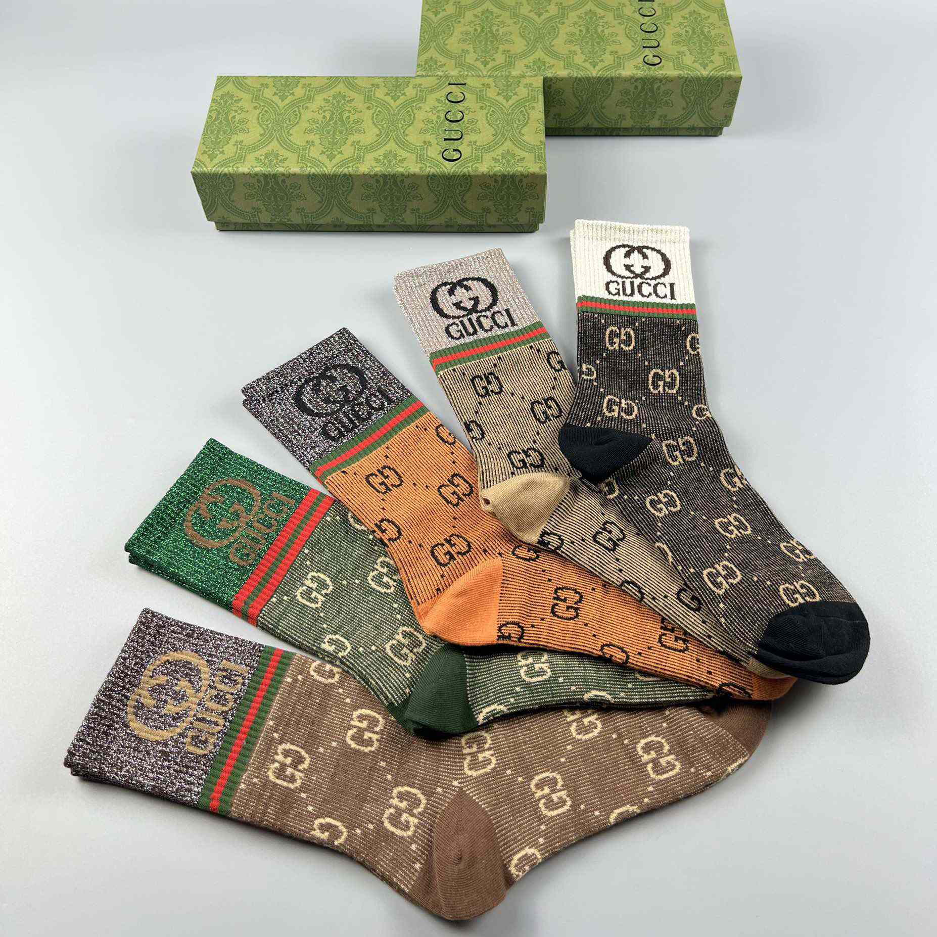 Gucci GG Socks/Box - PerfectKickZ