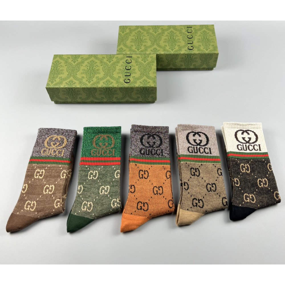 Gucci GG Socks/Box - PerfectKickZ