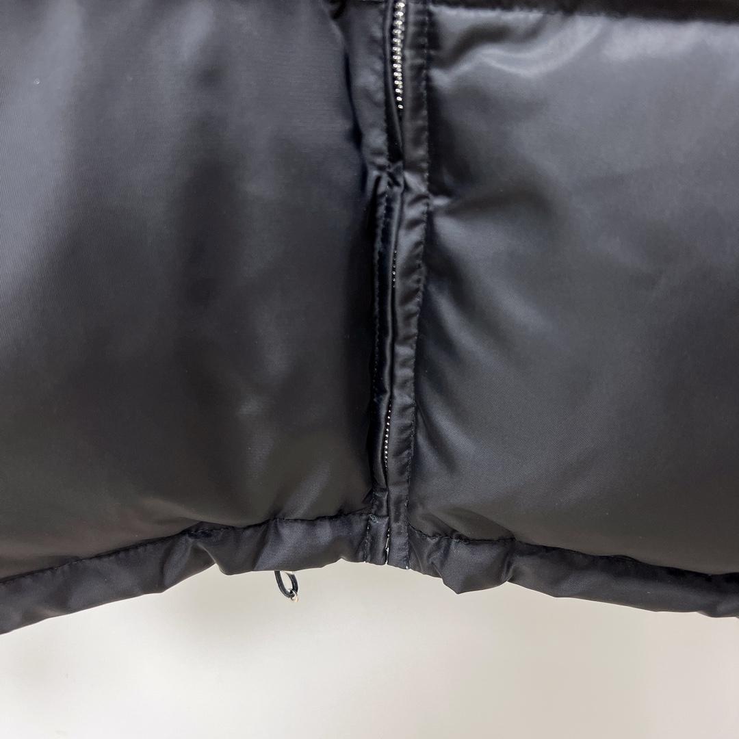 Prada Re-Nylon Gabardine Hooded Down Jacket - PerfectKickZ