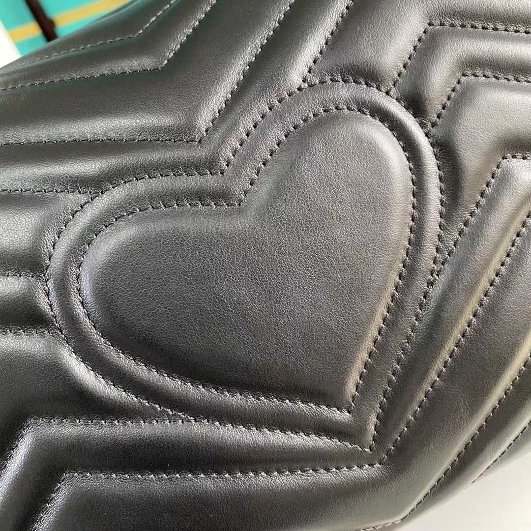 Gucci GG Marmont Medium Shoulder Bag(31-19-7CM)     - PerfectKickZ