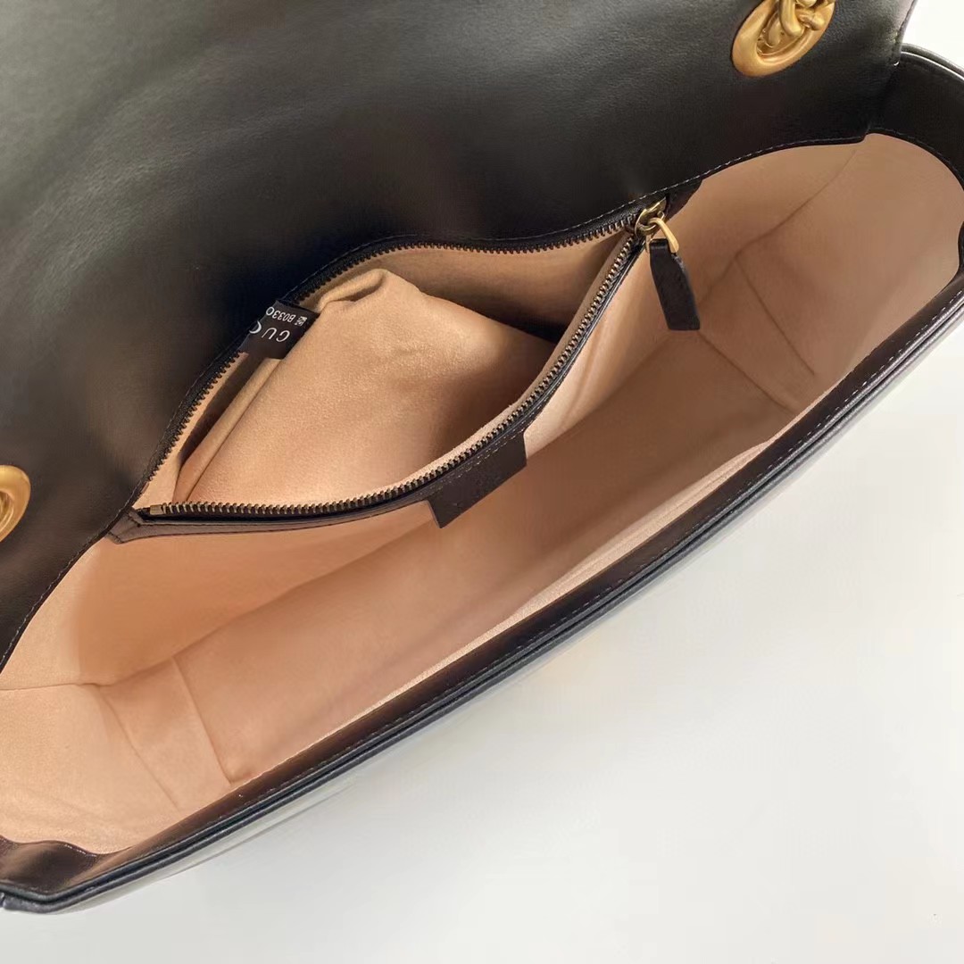Gucci GG Marmont Medium Shoulder Bag(31-19-7CM)     - PerfectKickZ