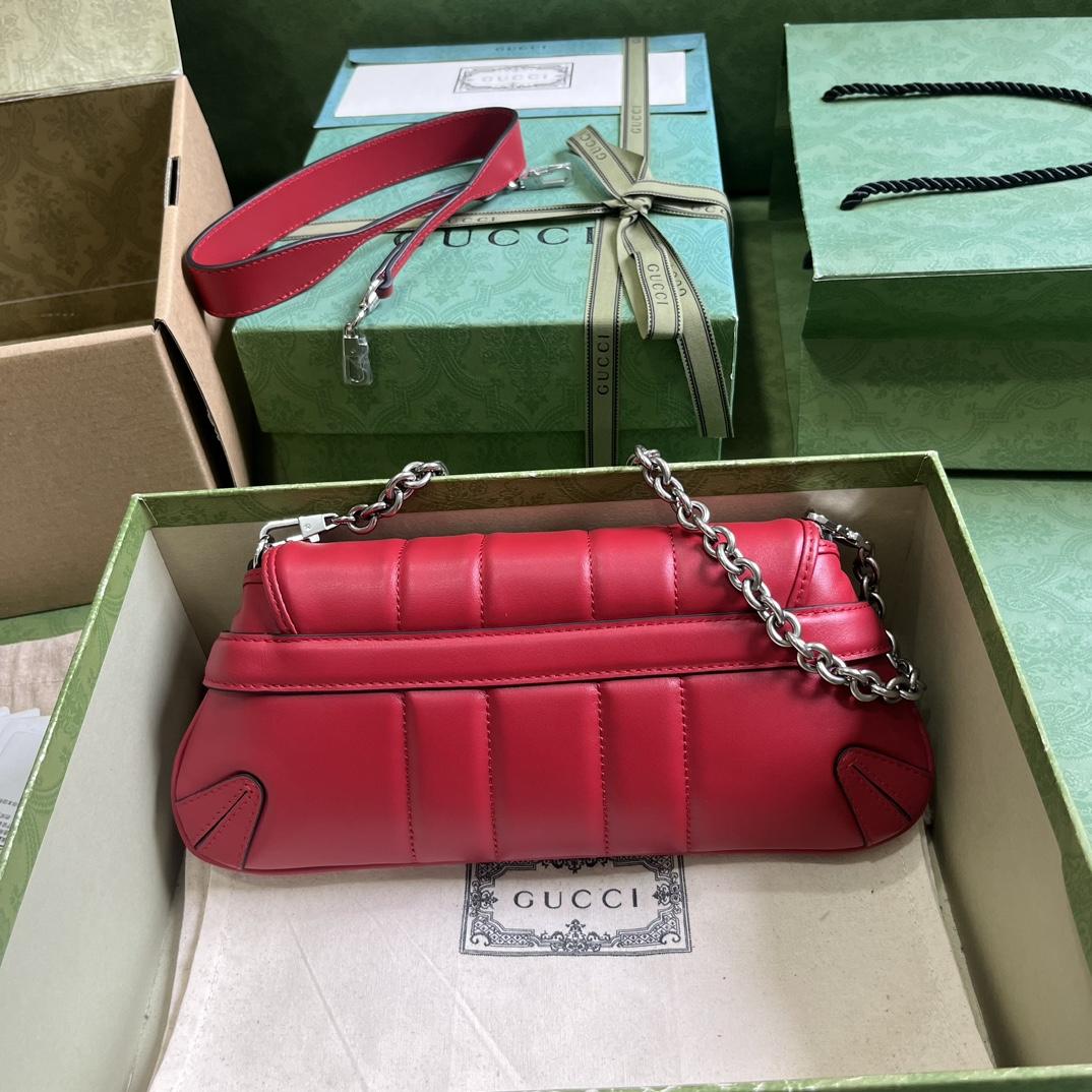 Gucci Horsebit Chain Small Shoulder Bag (27x 11.5x 5cm) - 