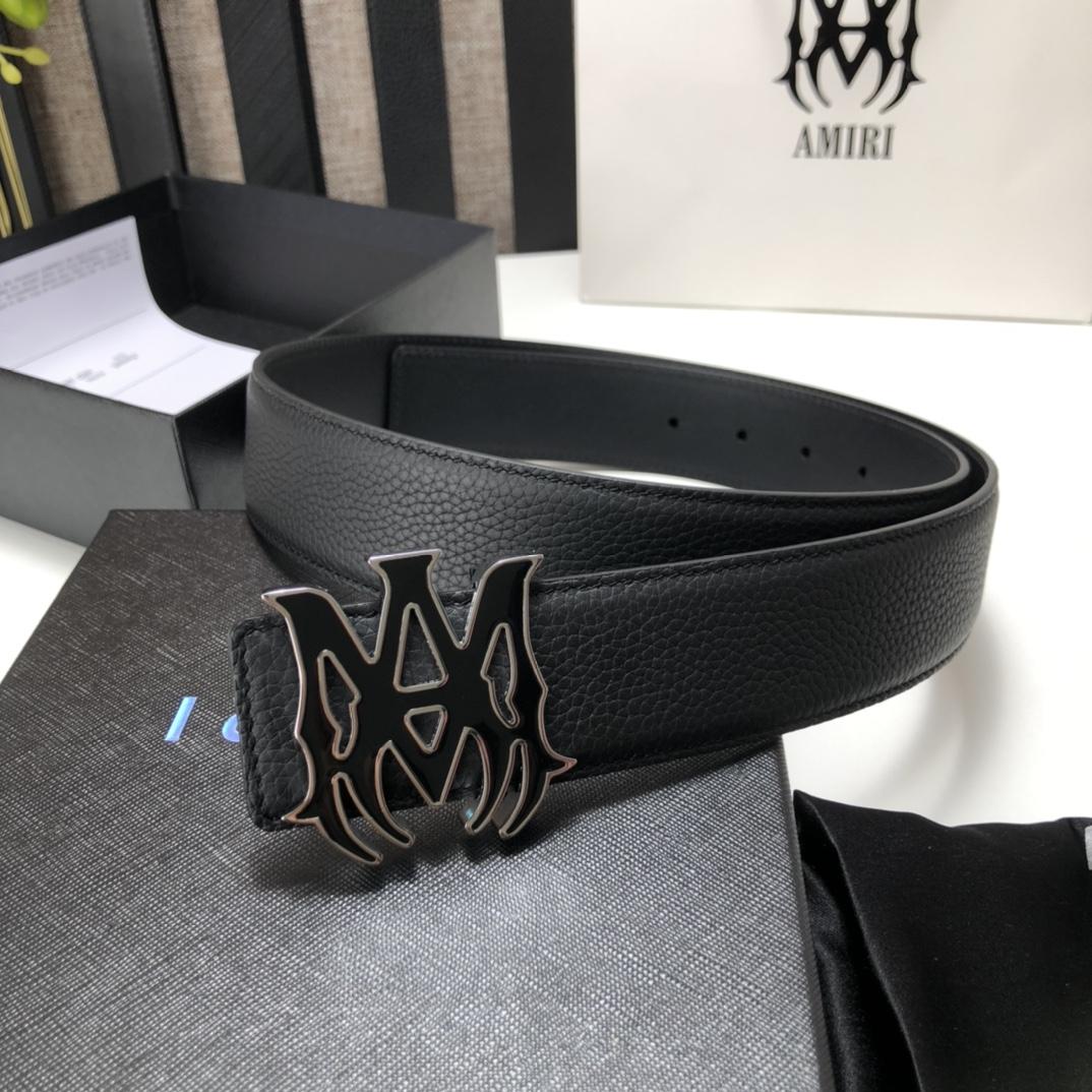Amiri Ma Leather Belt - PerfectKickZ