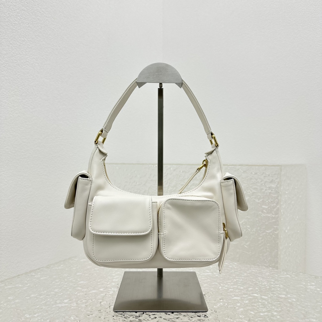 Miu Miu Nappa Leather Pocket Bag - PerfectKickZ