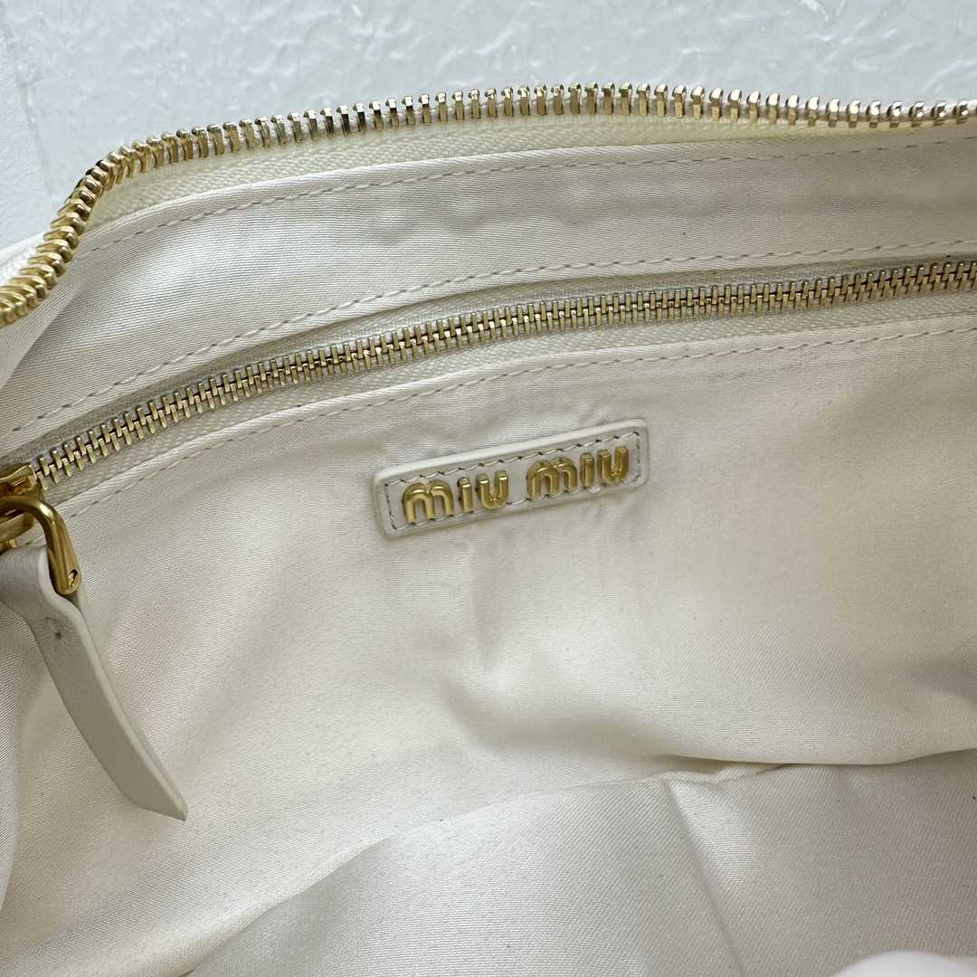 Miu Miu Nappa Leather Pocket Bag - PerfectKickZ