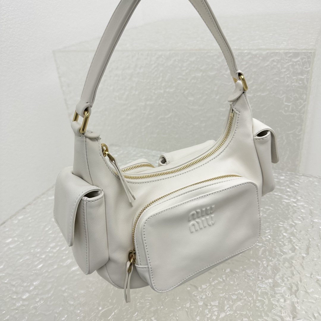 Miu Miu Nappa Leather Pocket Bag - PerfectKickZ