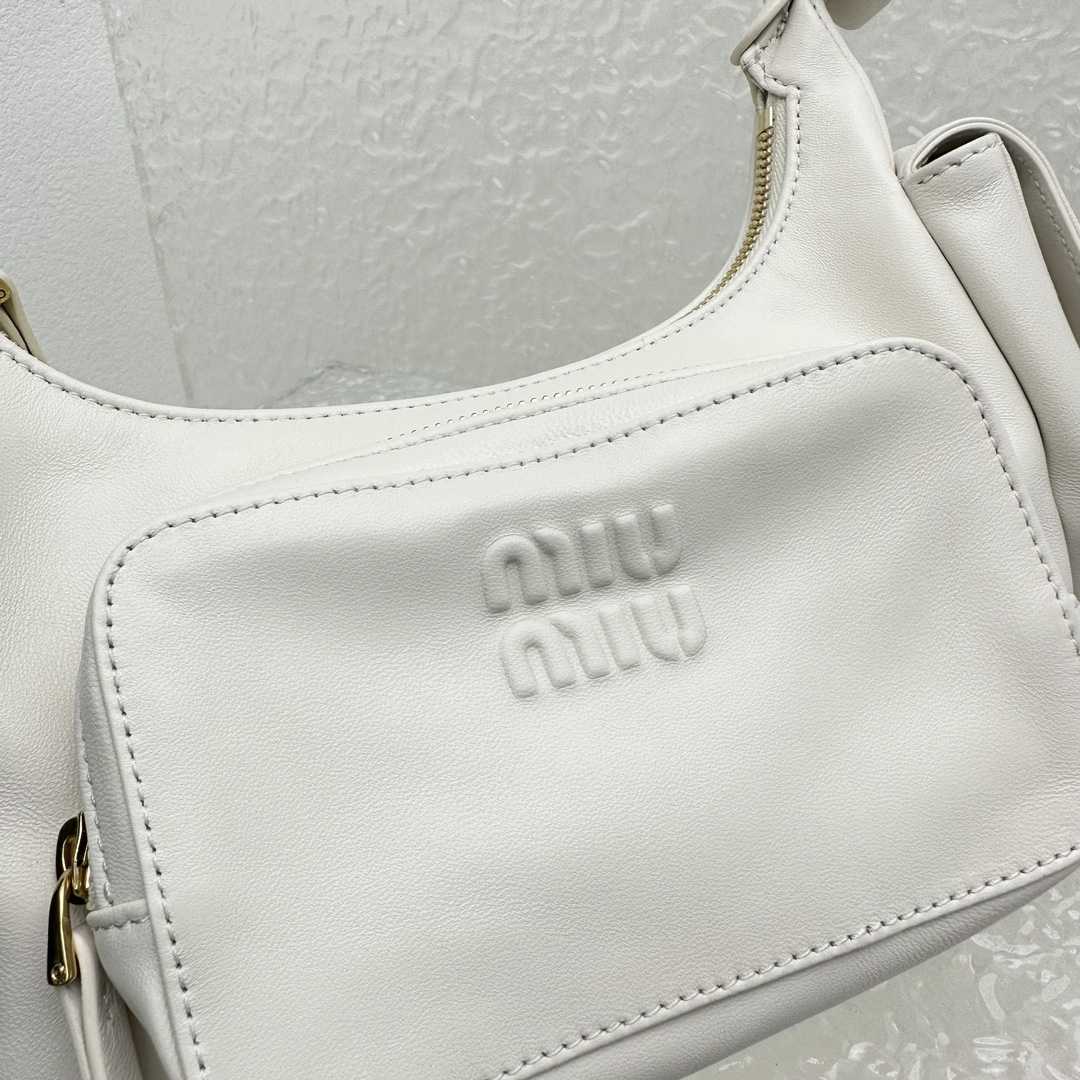 Miu Miu Nappa Leather Pocket Bag - PerfectKickZ