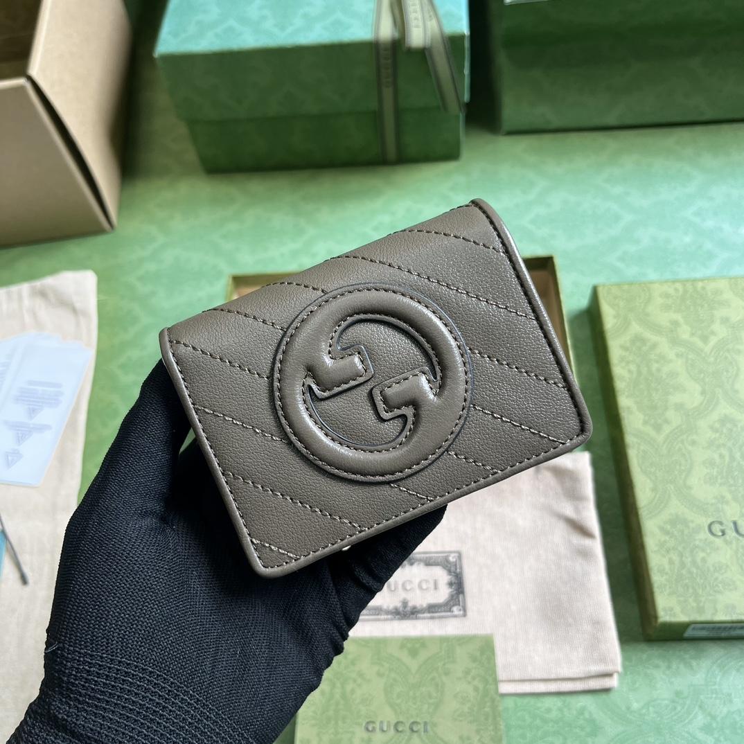 Gucci Blondie Card Case Wallet (8.5x 11x 3cm) - PerfectKickZ