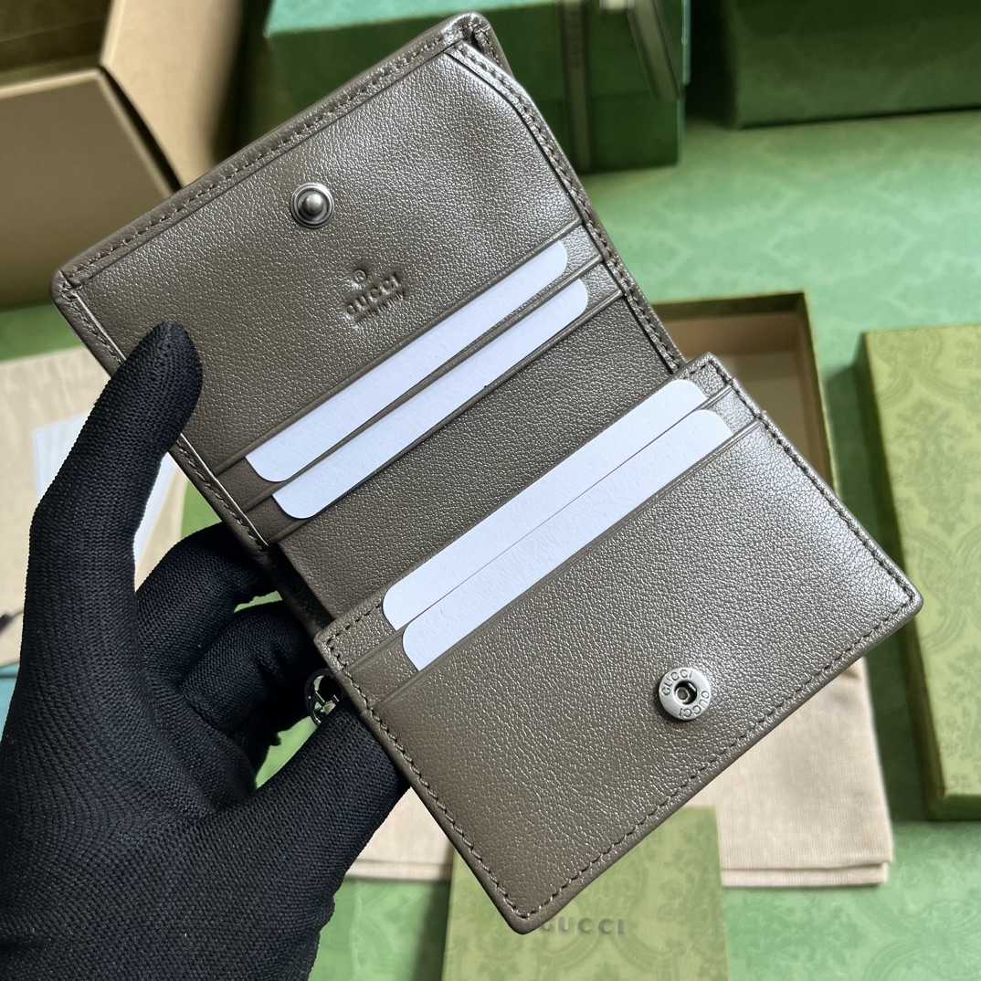 Gucci Blondie Card Case Wallet (8.5x 11x 3cm) - 