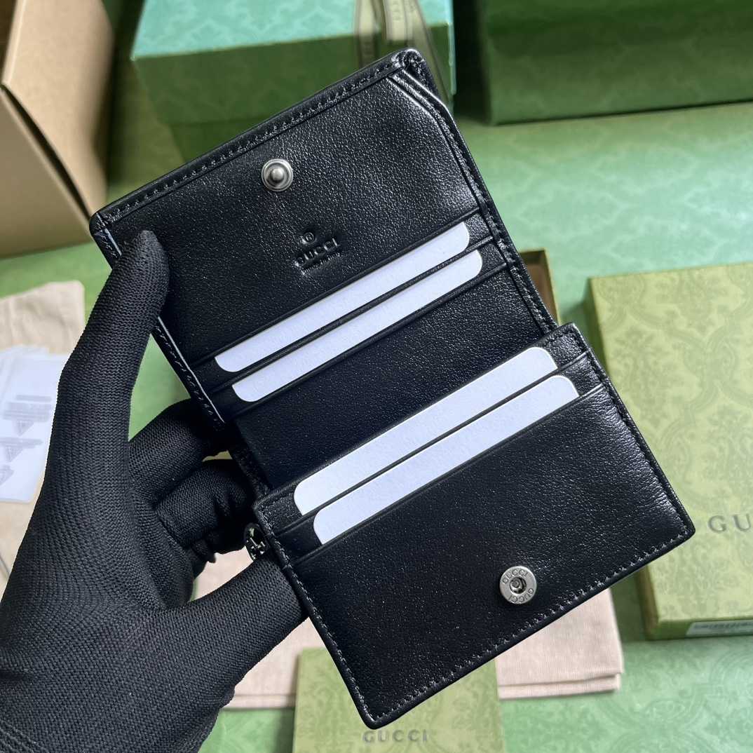 Gucci Blondie Card Case Wallet (8.5x 11x 3cm) - PerfectKickZ