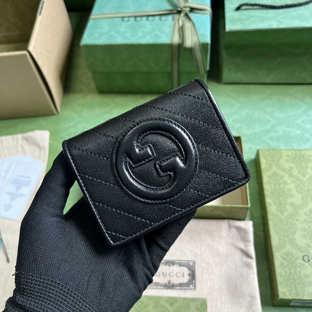 Gucci Blondie Card Case Wallet (8.5x 11x 3cm) - PerfectKickZ