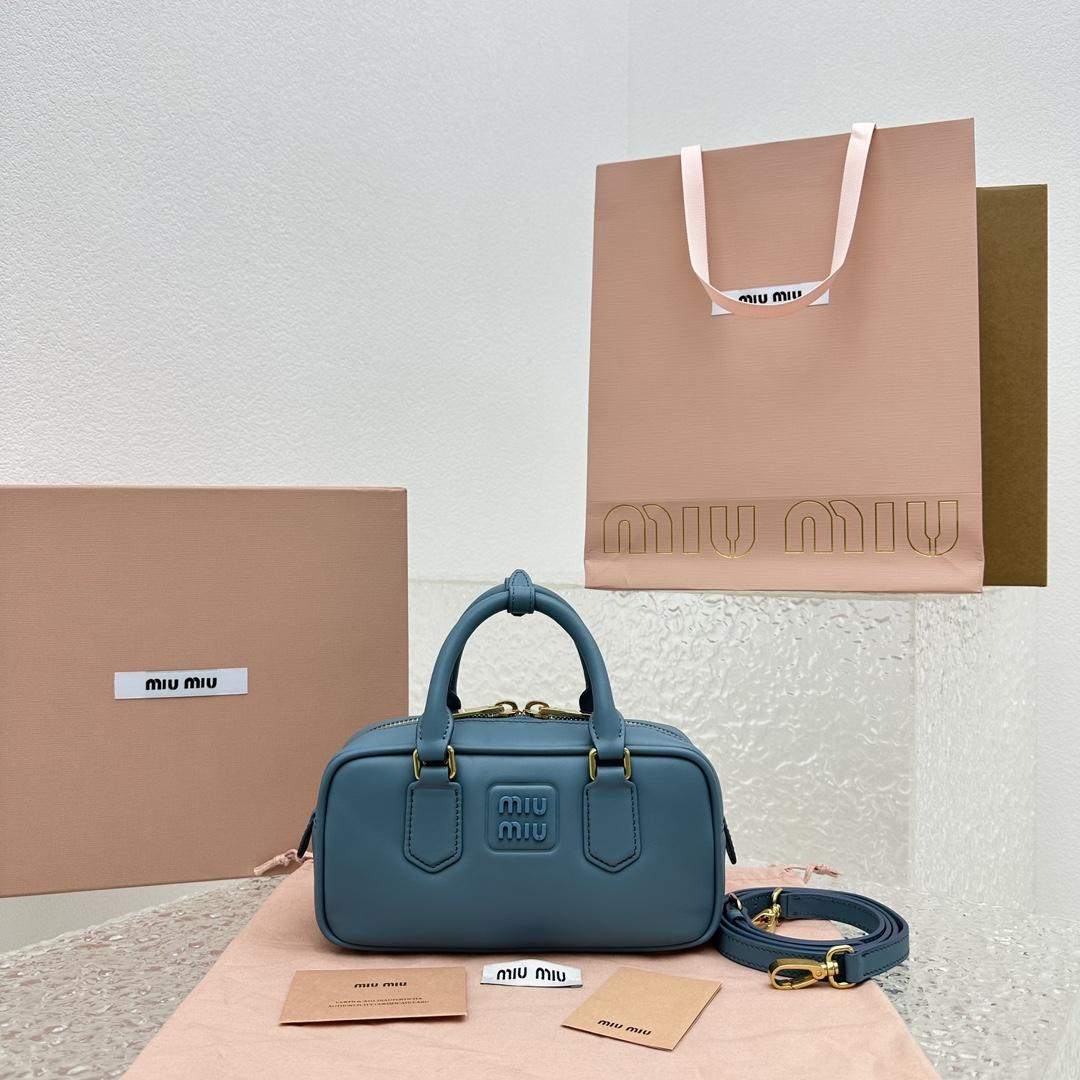 Miu Miu Arcadie Leather Bag - PerfectKickZ