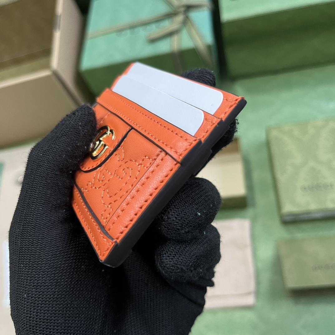 Gucci GG Matelasse Card Case - PerfectKickZ