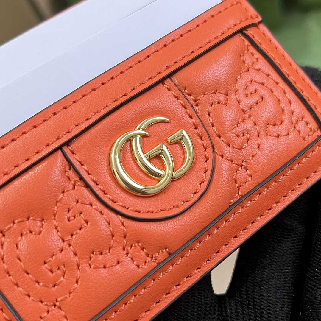 Gucci GG Matelasse Card Case - PerfectKickZ
