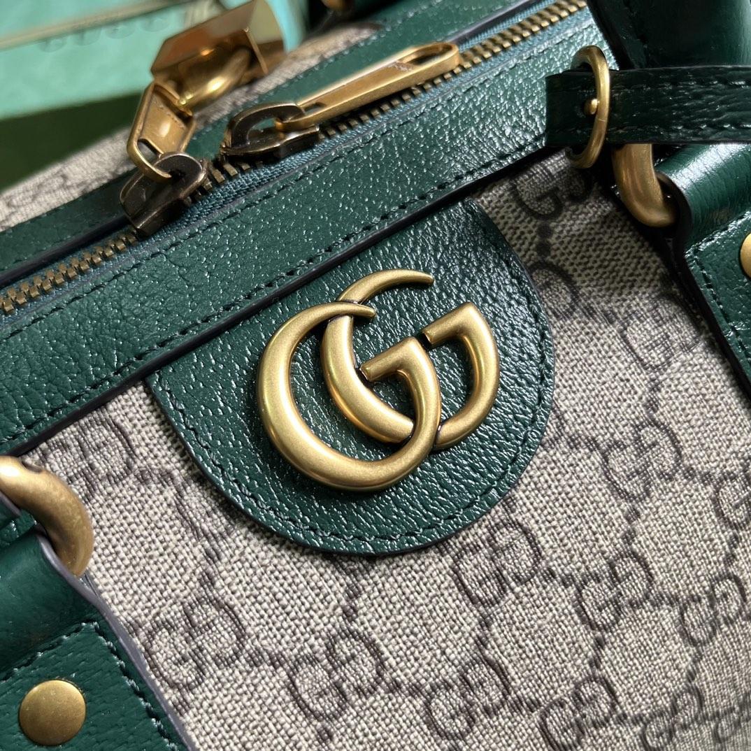 Gucci Mini GG Canvas Small Duffle Bag (44x 28.5x 24.5cm) - PerfectKickZ