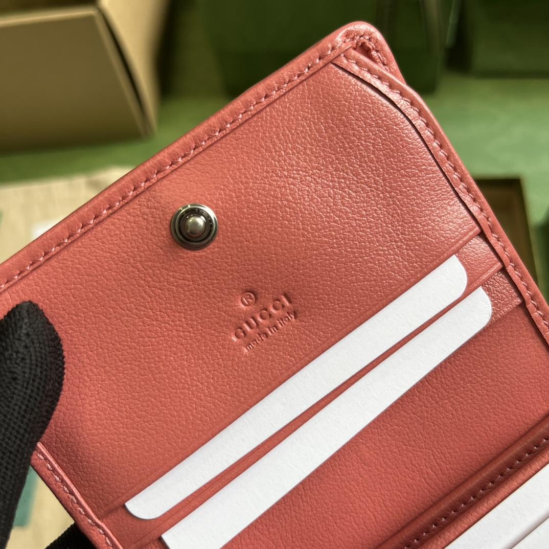 Gucci Blondie Card Case Wallet (8.5x 11x 3cm) - PerfectKickZ