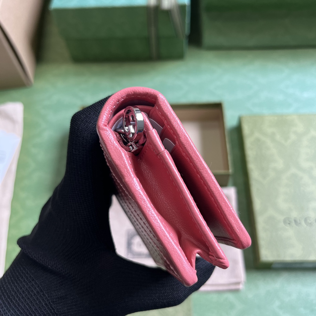 Gucci Blondie Card Case Wallet (8.5x 11x 3cm) - PerfectKickZ