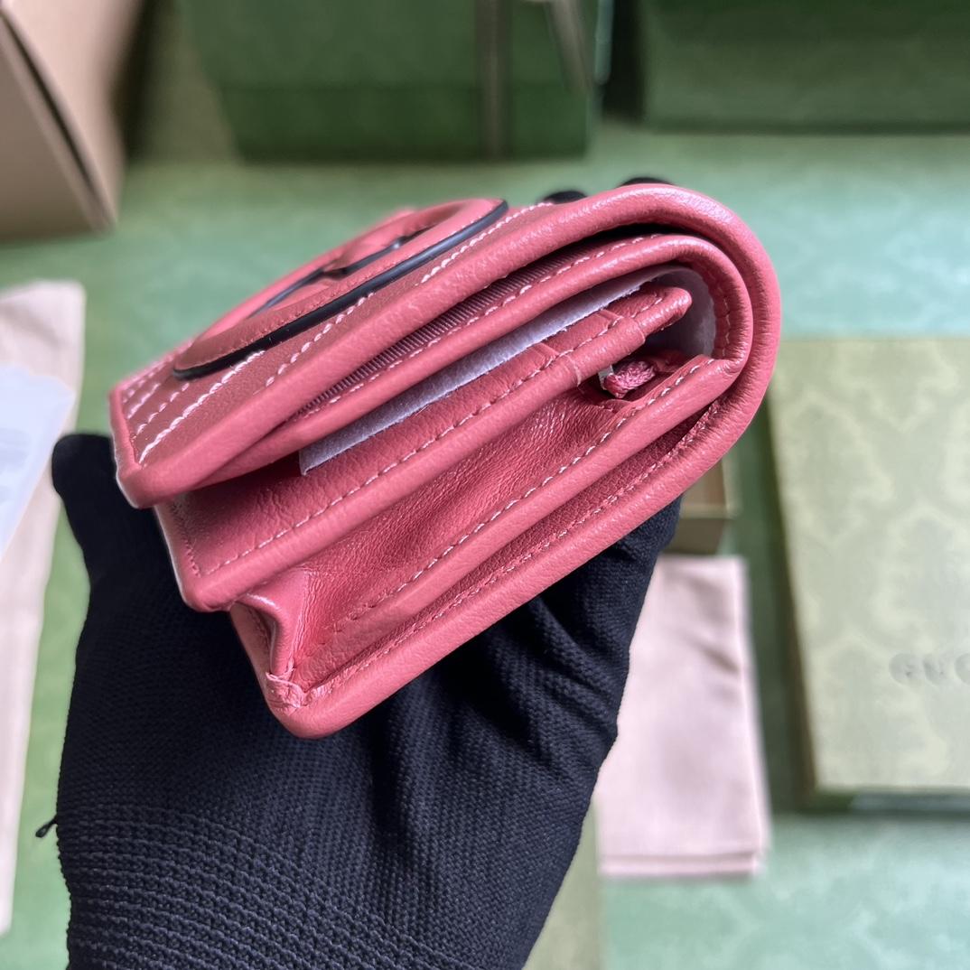 Gucci Blondie Card Case Wallet (8.5x 11x 3cm) - PerfectKickZ
