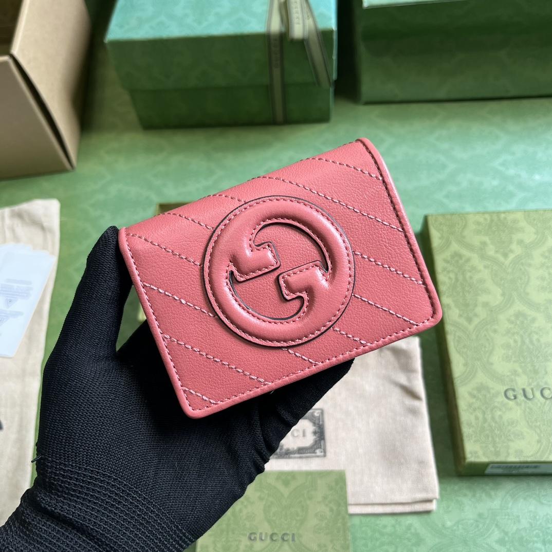 Gucci Blondie Card Case Wallet (8.5x 11x 3cm) - PerfectKickZ
