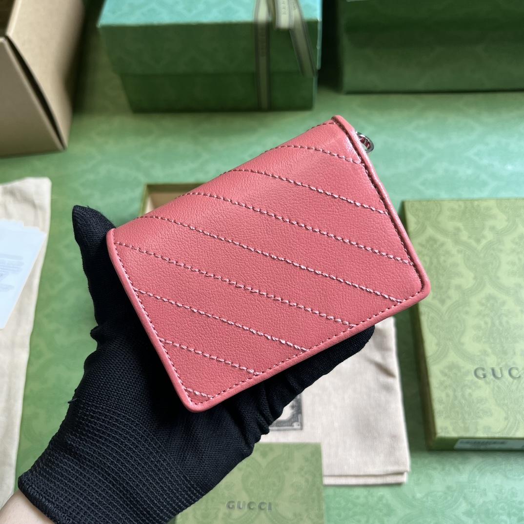 Gucci Blondie Card Case Wallet (8.5x 11x 3cm) - PerfectKickZ