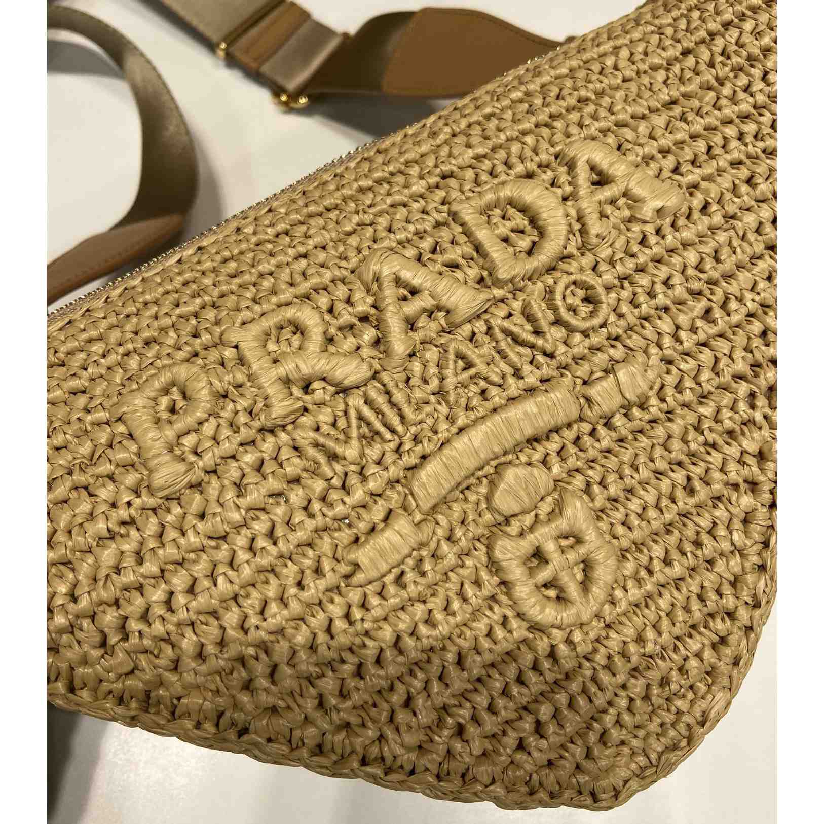 Prada Triangle Crochet Shoulder Bag - PerfectKickZ