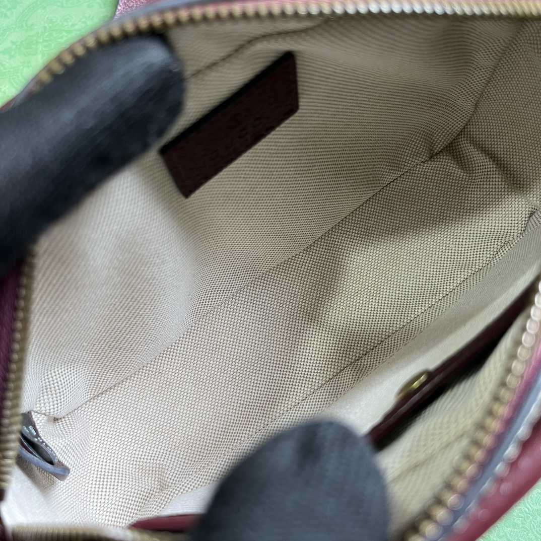 Gucci Mini GG Canvas Mini Shoulder Bag (21.5x 14x 7cm) - PerfectKickZ
