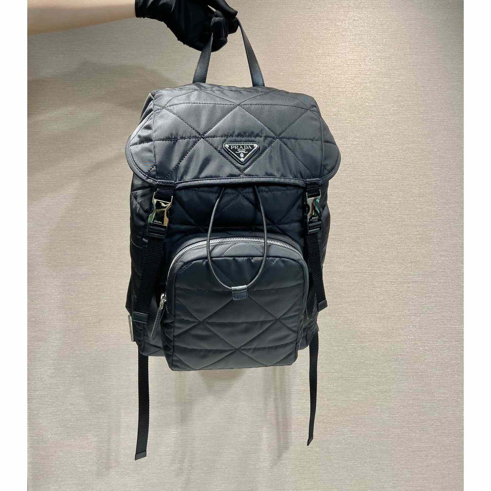 Prada Re-Nylon Backpack With Topstitching - PerfectKickZ