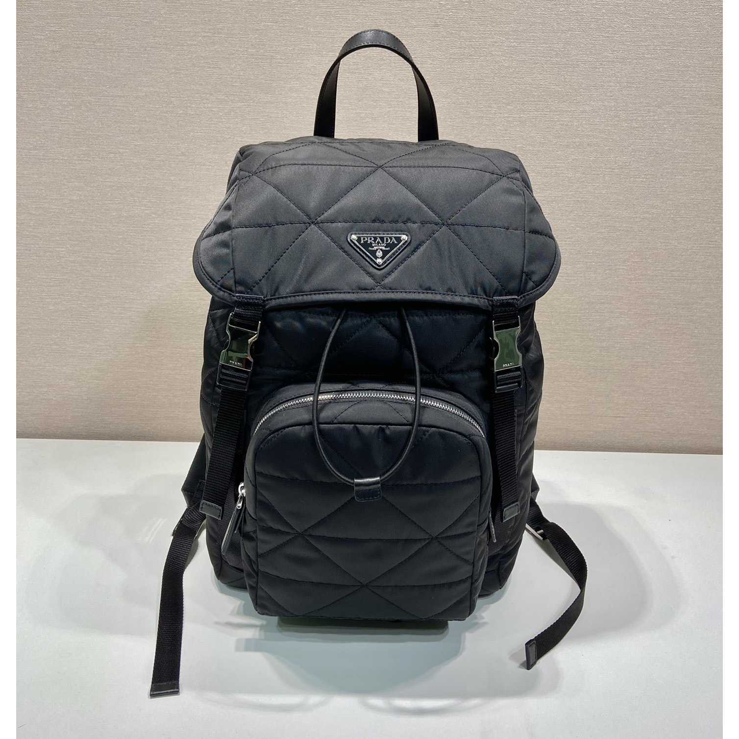 Prada Re-Nylon Backpack With Topstitching - PerfectKickZ