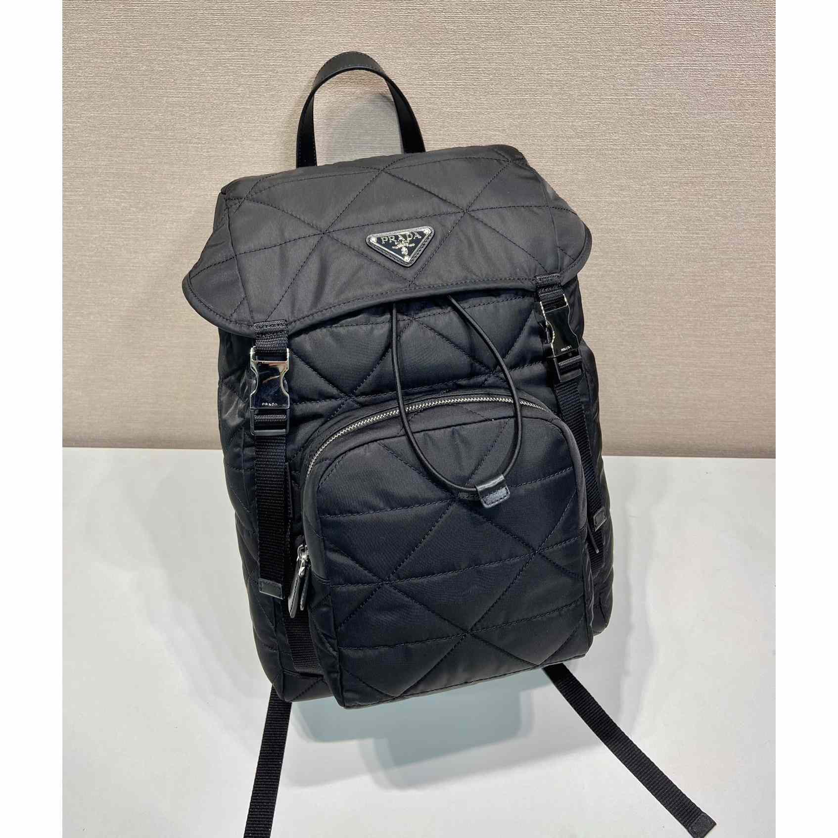 Prada Re-Nylon Backpack With Topstitching - PerfectKickZ