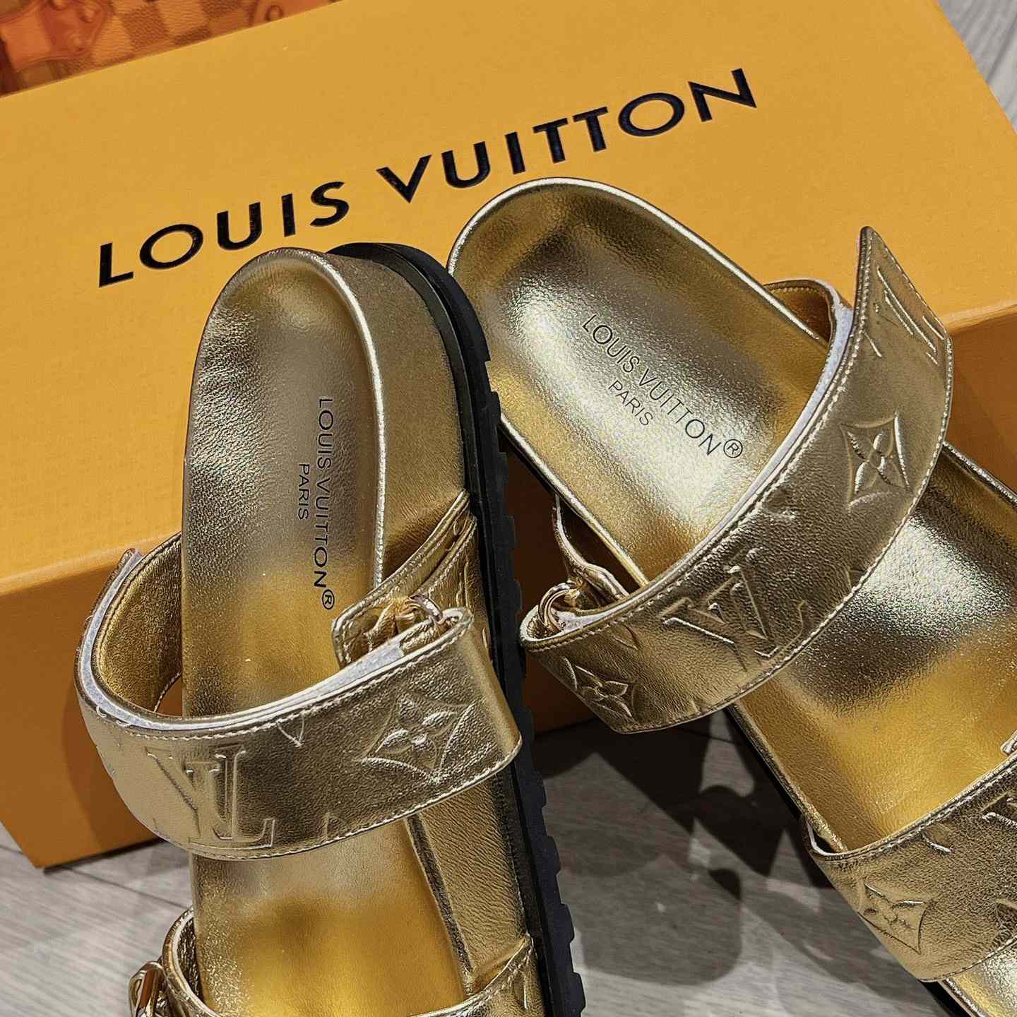 Louis Vuitton Bom Dia Flat Comfort Mules    - PerfectKickZ