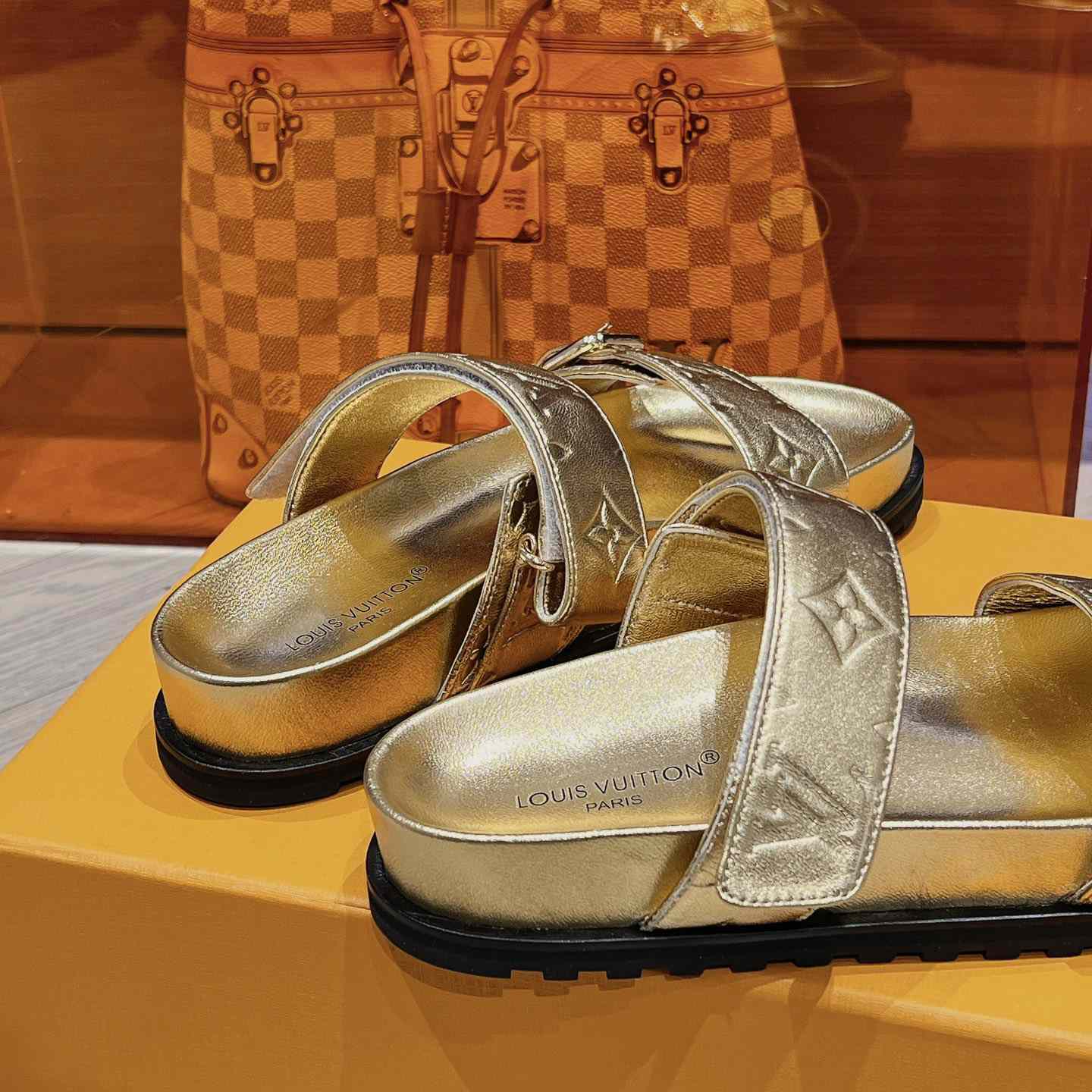 Louis Vuitton Bom Dia Flat Comfort Mules    - PerfectKickZ
