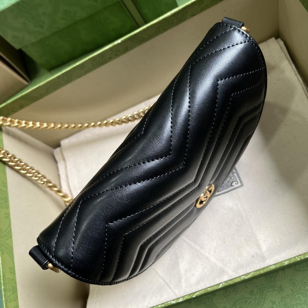 Gucci GG Marmont Matelasse Chain Mini Bag (20x 14.5x 4cm) - PerfectKickZ