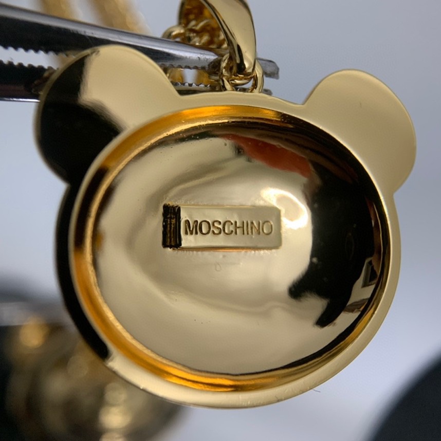 Moschino Teddy Pendant Necklace - PerfectKickZ